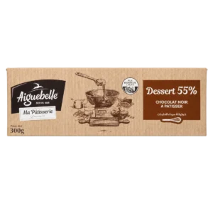 Aiguebelle - Ma Pâtisserie Dessert 55% chocolat noir à pâtisser