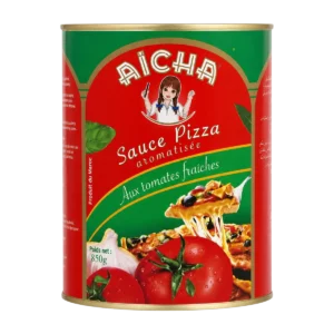 Aïcha - Sauce pizza aromatisée aux tomates fraîches