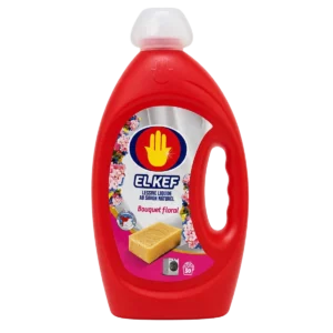 El Kef - Lessive liquide machine au savon naturel Bouquet floral