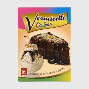 Macao - Vermicelles colorés pour pâtisserie