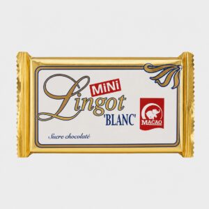 Macao - Mini Lingot Noir sucre chocolaté