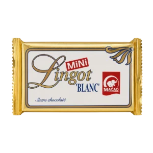 Macao - Mini Lingot Noir sucre chocolaté