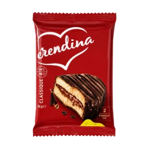 Merendina - Gâteau fourré au cacao enrobé de chocolat Classique