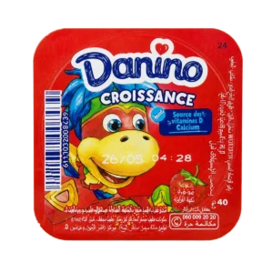 Danino - Fromage frais Croissance à la fraise pour enfants