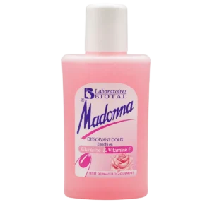 Madonna - Dissolvant doux à la rose enrichi en glycérine et vitamine E