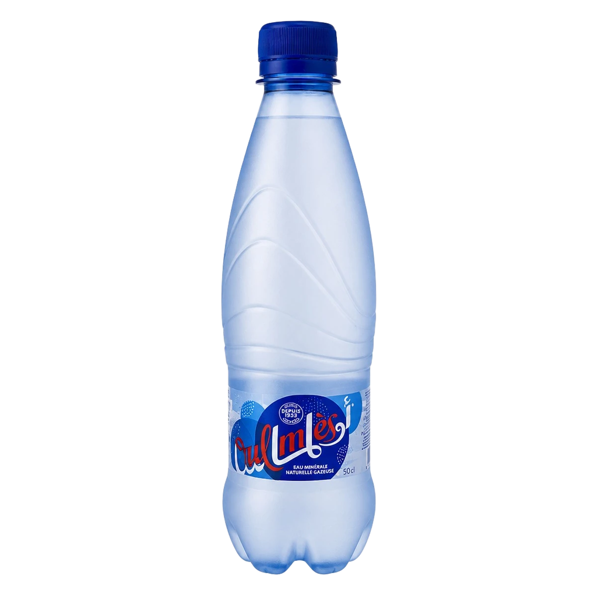 Oulmès — Eau minérale naturellement gazeuse — 50 cl