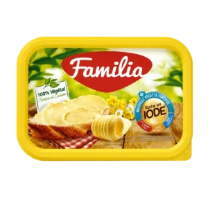 Familia - Margarine de table 100% végétale riche en iode
