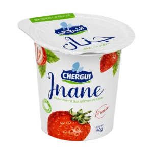 Chergui - Yaourt ferme Jnane à la fraise