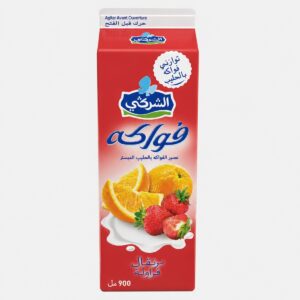 Chergui - Jus de fruits au lait pasteurisé orange fraise
