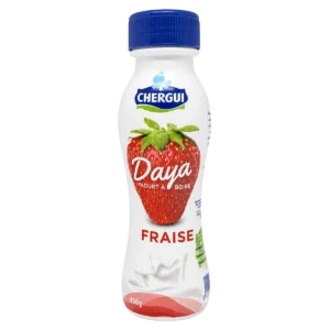 Chergui - Yaourt à boire à la fraise