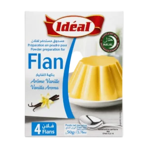Ideal - Préparation en poudre pour flan arôme cappuccino