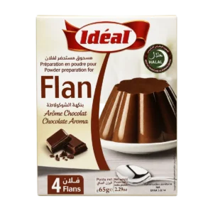 Idéal - Préparation en poudre pour flan arôme chocolat noisette
