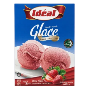 Ideal - Préparation en poudre pour crème glacée à la fraise