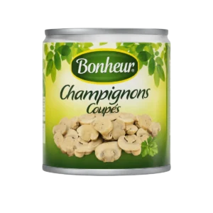 Bonheur - Champignons coupés en conserve