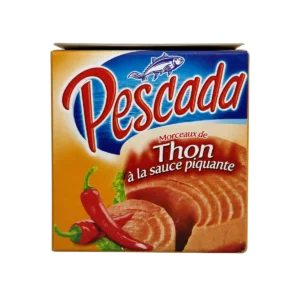 Pescada - Morceaux de thon à la sauce piquante
