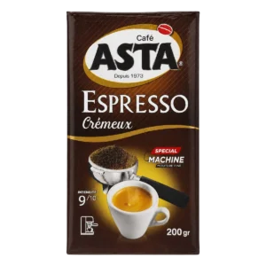 Asta - Café moulu Espresso Crémeux spécial machine