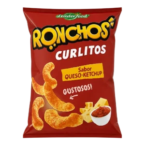 Ronchos - Snacks de maïs Curlitos saveur fromage-ketchup
