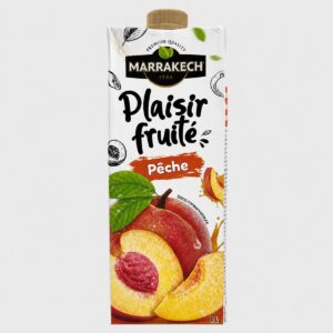Marrakech - Boisson au jus de pêche pasteurisée Plaisir Fruité