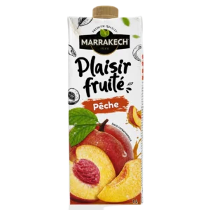 Marrakech - Boisson au jus de pêche pasteurisée Plaisir Fruité