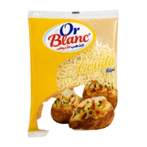 Or Blanc — Fromage gouda râpé — 150 g