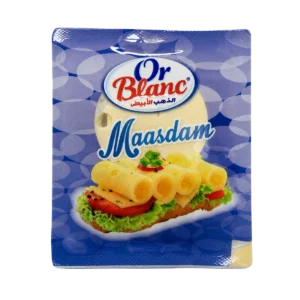 Or Blanc — Fromage en tranches Maasdamm — 100 g