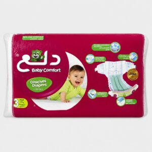 Dalaa - Couches bébé Baby Comfort taille 3 Midi