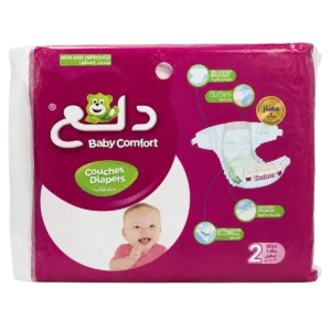 Dalaa - Couches bébé Baby Comfort taille 2 Mini 3-6 kg
