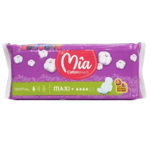 Mia - Serviettes hygiéniques Cotton Touch Normal Maxi+