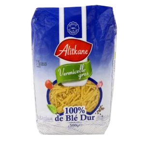 Alitkane - Vermicelle gros 100% blé dur