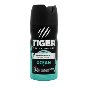 Tiger - Déodorant spray corporel Ocean pour homme