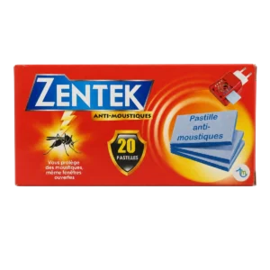 Zentek - Recharge pastilles anti-moustiques pour diffuseur électrique