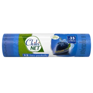 Chiki Net - Sacs poubelle parfumés 35 litres