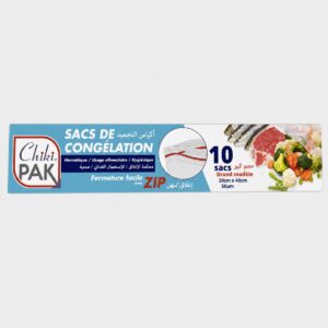 Chiki Pak - Sacs de congélation grand modèle avec zip