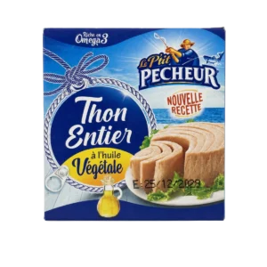 Le P'tit Pêcheur - Thon entier à l'huile végétale