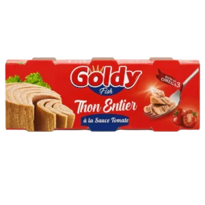 Goldy Fish - Thon entier à la sauce tomate