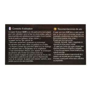 Igor - Papier cuisson anti-adhésif