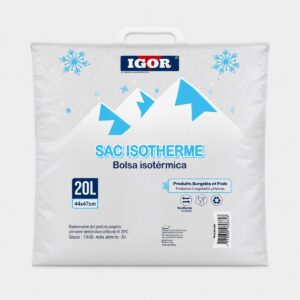 Igor - Sac isotherme réutilisable pour produits surgelés et frais