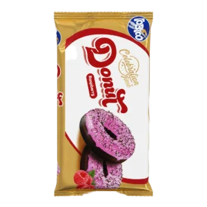 Tobigo - Donix cake cacaoté enrobé à la crème framboise