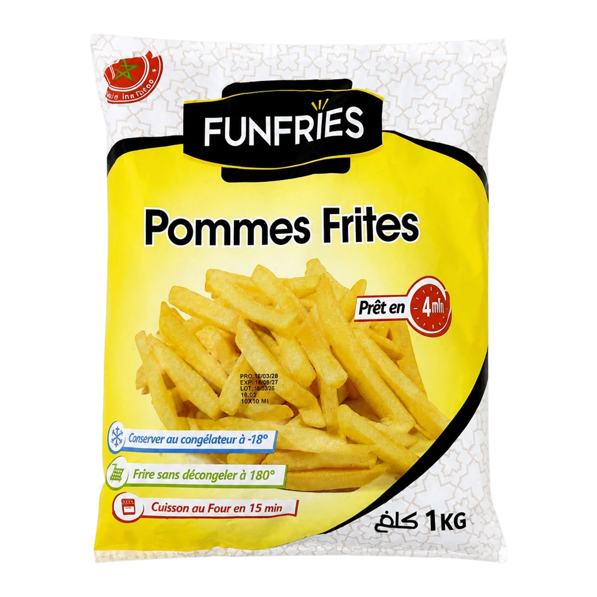 Funfries — Pommes frites — 1 kg