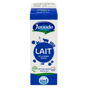Jaouda - Lait frais pasteurisé demi-écrémé