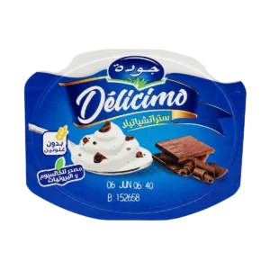 Jaouda - Yaourt brassé stracciatella aux copeaux de chocolat