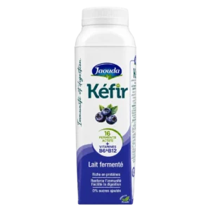 Jaouda - Lait fermenté kéfir à la myrtille sans sucres ajoutés