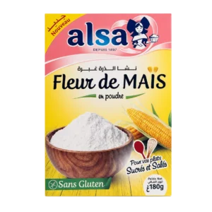 Alsa - Fleur de maïs en poudre sans gluten