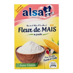 Alsa - Fleur de maïs en poudre sans gluten