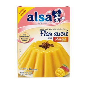 Alsa - Préparation pour flan sucré goût mangue