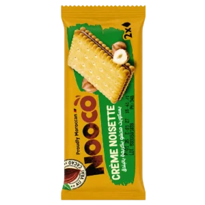 Nooco - Biscuits fourrés crème noisette
