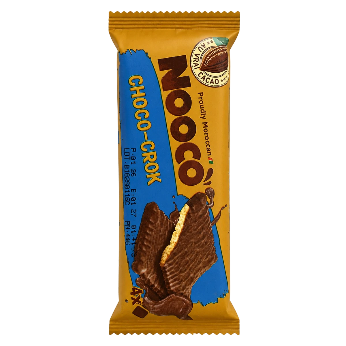 Nooco - Gaufrettes Choco-Crok au cacao