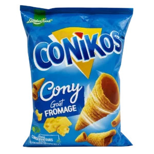Conikos - Cony snacks de maïs en cônes goût fromage