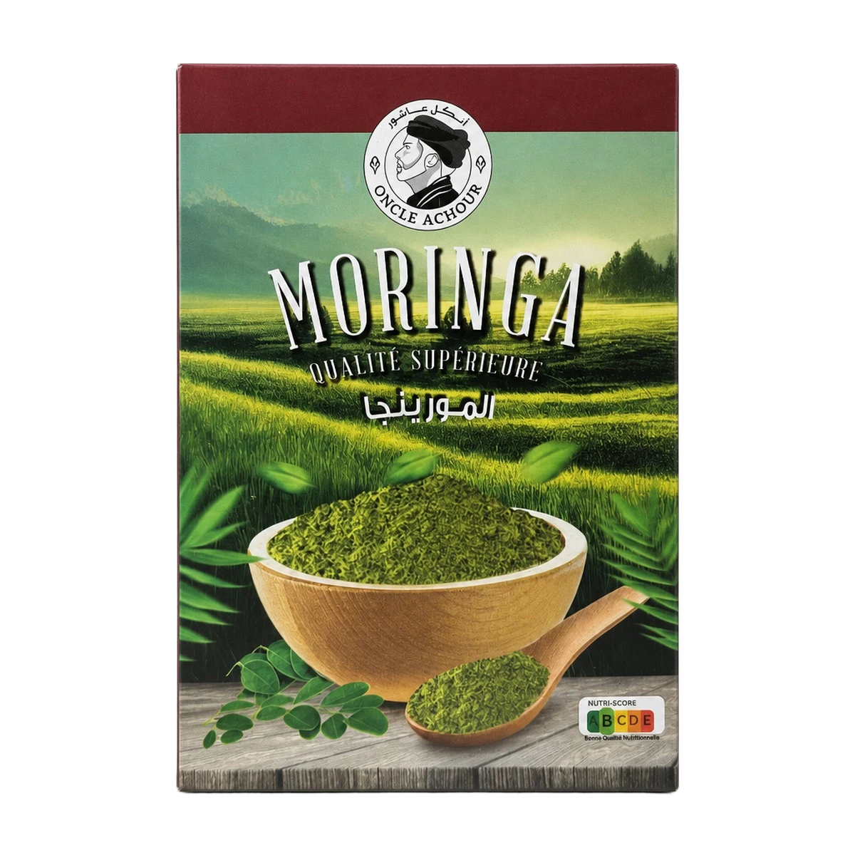Oncle Achour — Recette pain de courgette au moringa — 250 g