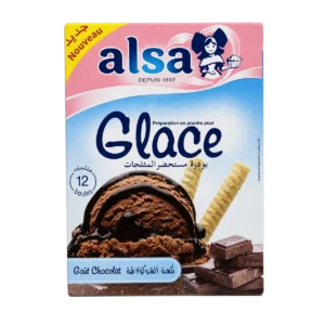 Alsa - Préparation en poudre pour glace goût chocolat